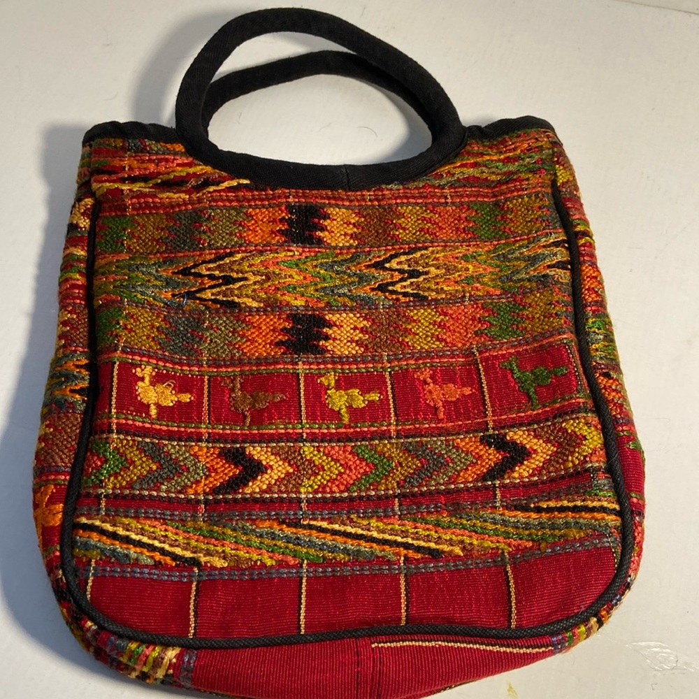 Vintage Altaplano Boho Handbag Guatemala